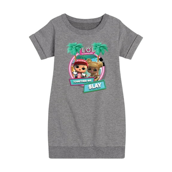 Lol Surprise! - Together We Slay - Toddler & Youth Girls Fleece Dress