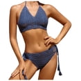 thumbnail image 1 of Nuevo traje de baño dividido con estilo para mujer Traje de baño de bikini informal cómodo OAVQHLG3B Store  lin121212, 1 of 4