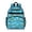 Excavator and Tree Blue Pattern, variant on Excavator and Tree Blue Pattern Cute School Backpack Bag for School with Padded Back and Adjustable Shoulder Straps 15.25"x11.5"x5.25"