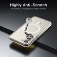thumbnail image 4 of baomifa-Magnetic Case for Samsung Galaxy S23 6.1-Inch, Compatible with MagSafe, Shockproof Protective Phone Cover, Non-Yellowing Hard Clear PC Back (Clear), 4 of 4