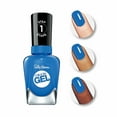 thumbnail image 2 of 3 PACK Sally Hansen Miracle Gel (629) Byte Blue, 2 of 7