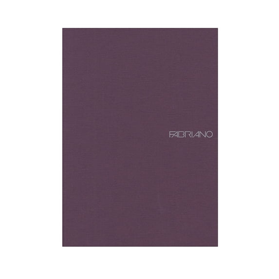 EcoQua Notebooks gluebound dot, wine, 5.8 in. x 8.25 in. (pack of 5)