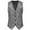 Grey, variant on Oversized Sweater For Men Tailored Slim Fit Vest Formal Breasted Business Mens Outdoor Clothing,Red,XL