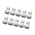 thumbnail image 4 of 10 muñecos de nieve navideños, muñecos de nieve portátiles y divertidos, con forma de bolas de espuma para fiestas, guarderías, decoraciones navideñas 14 centímetros, 4 of 8