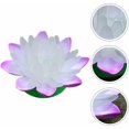thumbnail image 5 of 2pcs Purple LED Floating Lotus Light Waterproof Solar Pool Water Lily Floating Lantern Lotus Flower for Garden Pool, 5 of 5
