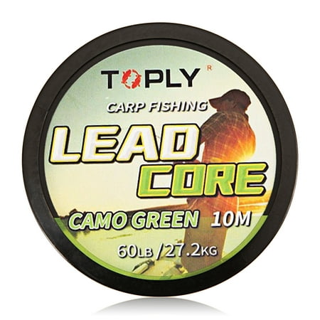 10M Fishing Leadcore Line Braided Trolling Line Carp Fishing PE Line 25LB / 35LB / 45LB /