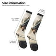 thumbnail image 2 of Salouo Swordsman Cool Dragon Print Women's Men's Ankle Socks 1-pack Casual Athletic Socks for Unisex Adult Moisture-Wicking Socks for Daily Wear/Running/Sport, 2 of 8