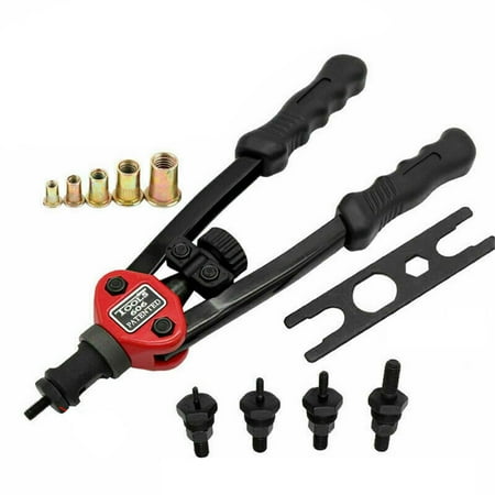 

Jmntiy Premium Easy Automatic Riveting Tool Set Dual-hand Manual Riveting Nut Tool Set Clearance