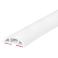 thumbnail image 1 of Uxcell Floor Cord Cover Cable Protector Cable Management for Home Office White 3.3 ft, 1 of 6