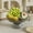Gray, variant on Zenithome Household Fruit Tray Beige Clear Gray Green Plastic Transparent Stable Textured Drainable for Living Room Kitchen and Party Size 9.44In By 5.11In By 5.11In