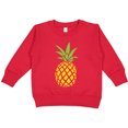 thumbnail image 2 of Inktastic Summer Pineapple Toddler Sweatshirt, 2 of 4