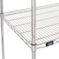 thumbnail image 3 of Nexel 24246C Nexel Chrome Wire Shelving, 24"W X 24"D x 63"H, 3 of 7