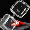 thumbnail image 7 of Topboutique Square Sauce Cup,Leak Proof Plastic Souffle Cups with Hinged Lid,3 oz Disposable Condiment Containers,Clear Jello Shot Cups,Souffle Cups for Food Samples,50 Pieces, 7 of 7