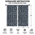 thumbnail image 2 of Blackout Kids Curtains,Black Leopard Pattern Childrens Insulated Curtains Set Of 2,Bedroom Essentials,Toddler Room Decor 42"x84", 2 of 5