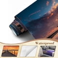 thumbnail image 4 of Wallpaper Small Dock Boat lake Peel and Stick Wall Murals 69"H x 96"W Removable PVC Wall Paper Self-Adhesive Wall Paintings Art Decor for Bedroom Living Room, 4 of 7