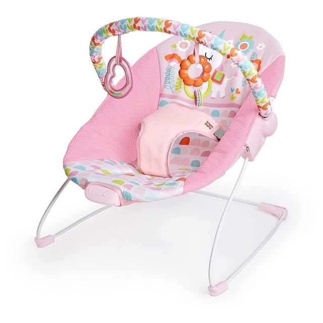 Bouncer Mecedora Bright Starts Fancy Fantasy Vibrador Recien Nacido Bebe Fantasy World bounser, mesedora, bebe