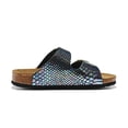 thumbnail image 2 of YOYO mens Soft Footbed - Leather,Colorful black snake pattern(US 11-11.5/EU 44), 2 of 5
