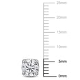 thumbnail image 4 of Everly Women's 2ct TW Diamond Stud Earrings in 14k White Gold, 4 of 9