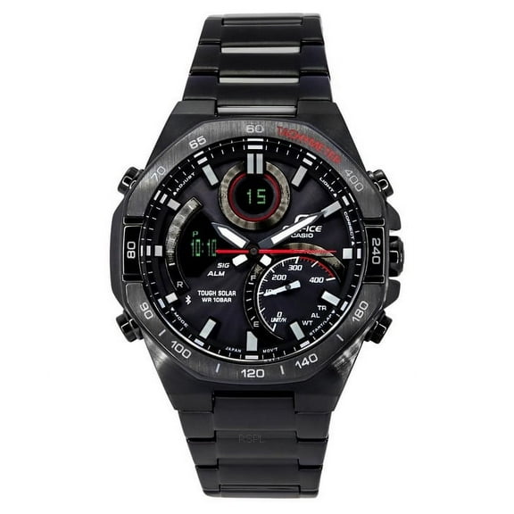 Casio Edifice Analog Digital Mobile Link Black Dial Tough Solar ECB-950DC-1A 100M Men's Watch