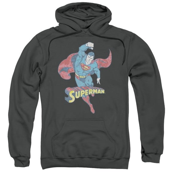 Dco - Desaturated Superman - Pull-Over Hoodie - Medium