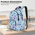 thumbnail image 6 of Bulopur Gradient Print Kids School Backpack Set 4 Pcs Breathable Waterproof Kids School Bag with Lunch Box, Pencil Case and Water Bottle Cover for Elementary Students, 6 of 7