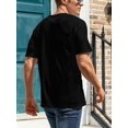 thumbnail image 2 of Camiseta de algodón para hombre inspirada en Trump: cuello redondo, manga corta, transpirable, de verano, con un estampado único. Ideal para adultos, hombres, mujeres, adolescentes, jóvenes y uso info, 2 of 5