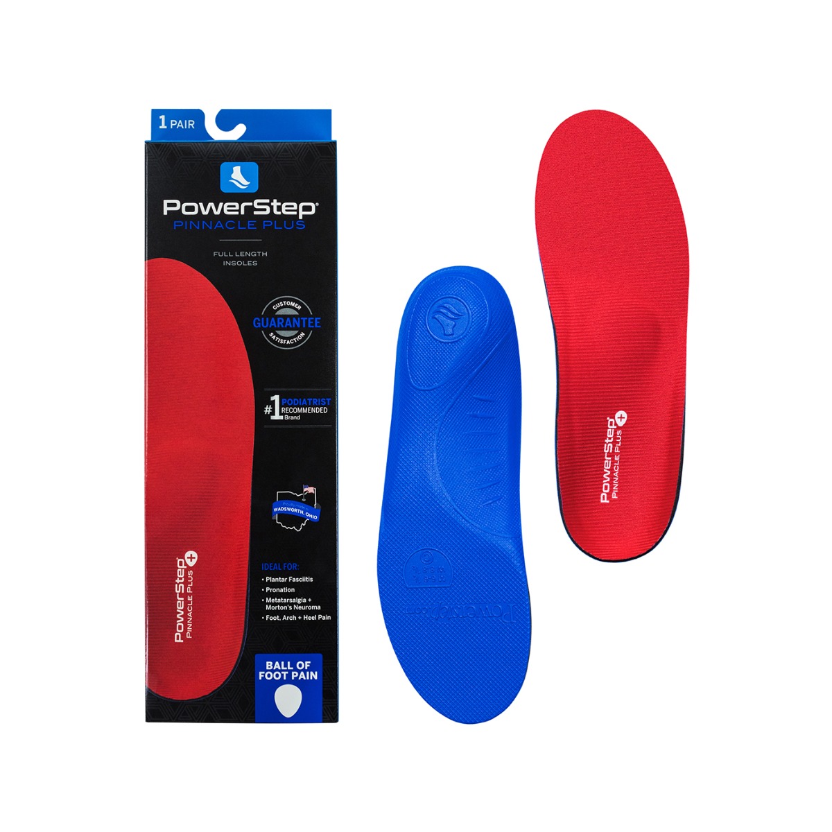 Powerstep® Pinnacle Plus Insoles