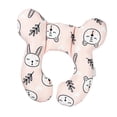 thumbnail image 4 of Almohada De Apoyo Para El Cuello Del Bebé Almohada De Alimentación Del Bebé Para Cochecito De Viaje Conejo Infantil, 4 of 9