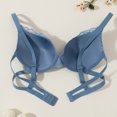 thumbnail image 7 of UDAUDU Women's Underwire Bra 2026 Ultimate Smoothing Convertible T-Shirt Comfortable Bra Lightweight Push Up Everyday Bras Blue 36C, 7 of 7