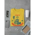 thumbnail image 3 of Fourth Of July Independence T-Shirt Men -Image by Shutterstock, Male 4X-Large, 3 of 4