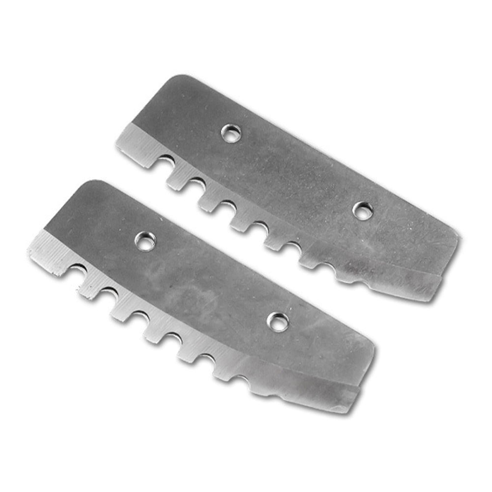 BTOER 2pcs 8inch Replacement Auger Blades Ice Auger Blades For Power Ice Auger Stainless Steel Replacement Blade