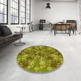 thumbnail image 4 of Ahgly Company Machine Washable Indoor Rectangle Transitional Dark Bronze Brown Area Rugs, 7' x 10', 4 of 7