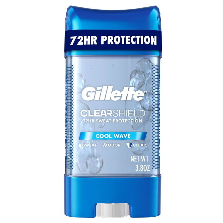 Secret Fresh Clear Gel Antiperspirant Deodorant & Gillette