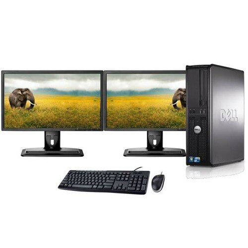 Dell Optiplex Desktop Computer Pc Intel Core 2 Duo 4gb Memory
