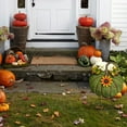 thumbnail image 5 of Metal Pumpkin Garden Stakes, Fall Outdoor Yard Sign Decor, Autumn Harvest Ornament for Patio, Lawn & Porch Decoration, 5 of 9