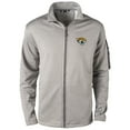 thumbnail image 2 of Men's Dunbrooke Heather Gray Jacksonville Jaguars Full-Zip Fleece Jacket, 2 of 3