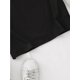 thumbnail image 4 of Women's Chic Floral Cat Print Casual T-Shirt - Lightweight, Stretchy Cotton, Crew Neck, Short Sleeve, Machine Washable - Perfect for Everyday & Sports Activities, 4 of 6