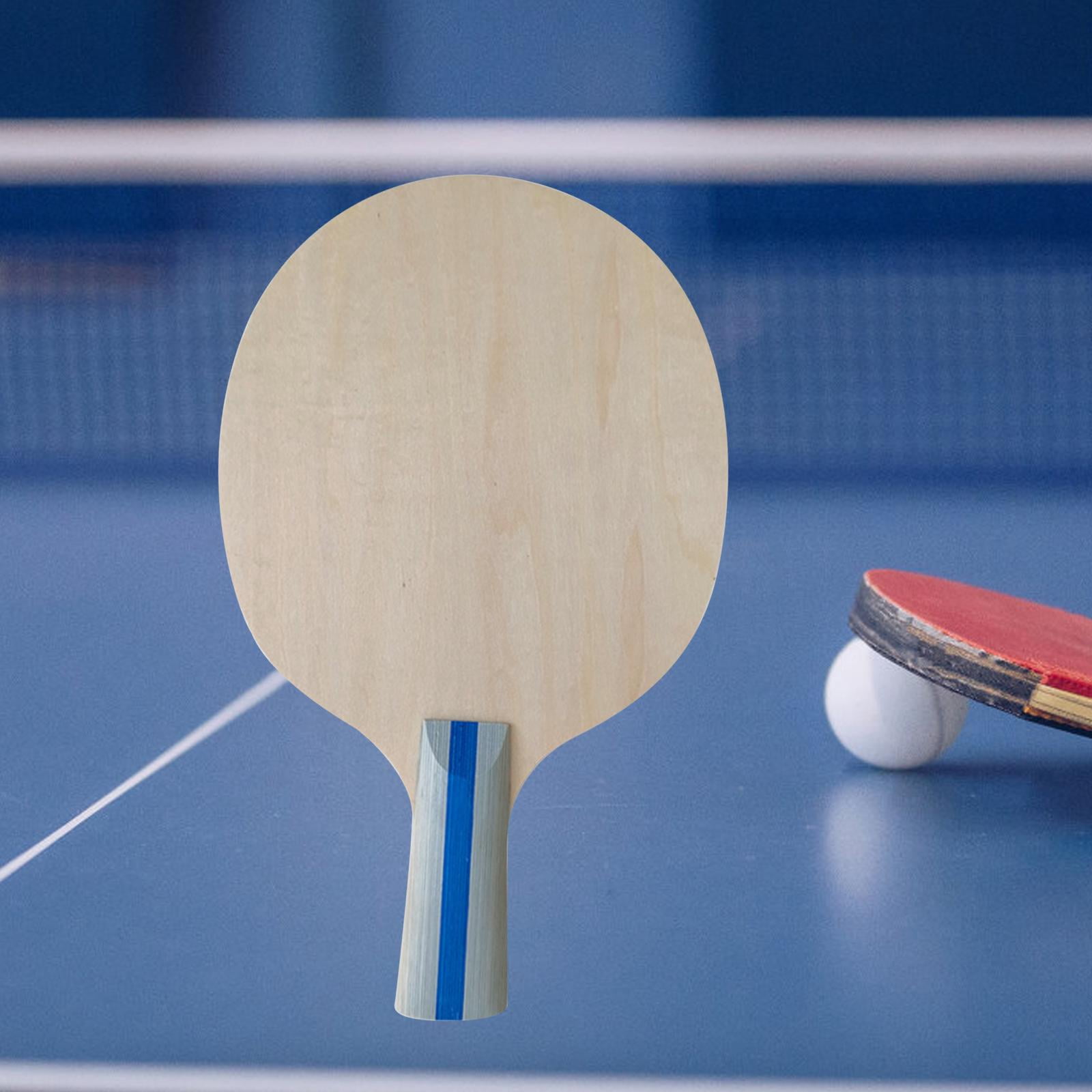 harayaa 3x Table Tennis Blade Base Plate Handmade 5 Layers Pingpong Blade Wood Table Tennis Racket for Athletes Beginners Game Indoor Outdoor Training