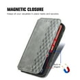 thumbnail image 4 of Case Compatible for iPhone 13 Pro Max 2021(6.7 inch), Allytech Magnetic Closure Flip PU Leather Wallet Case with Card Slots Folio Kickstand Protective Case for iPhone 13 Pro Max 5G, Gray, 4 of 5