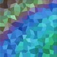 thumbnail image 1 of Ahgly Company Machine Washable Indoor Square Transitional Dark Turquoise Green Area Rugs, 8' Square, 1 of 7