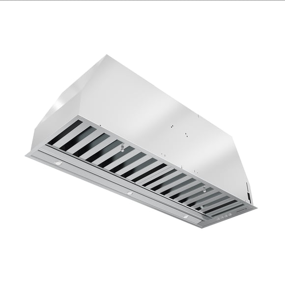Campana integrada Tecnolam Potenza 85 cm Acero inoxidable