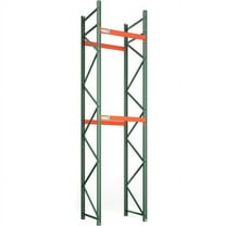 Global Industrial 299193A Bolted Teardrop Pallet Rack Starter - 48 x 42 x 192 in. - 6590 lbs Shelf Capacity