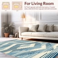 thumbnail image 2 of ODIKA 4' x 6' Machine Washable Non-Slip Area Rug, Geometric Diamond High Traffic Rug, Beige, 128699, 2 of 7
