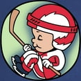 thumbnail image 2 of CafePress - Hockey Player Inside Maternity Dark T Shirt - Maternity Dark T-Shirt, 2 of 3