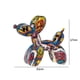 thumbnail image 1 of Perro Escultura Estatua Estatua de escultura de perro de resina Graffiti colorido Perro de globo nórdico para escritorio (BS877) Ndcxsfigh Libre de BPA, 1 of 6