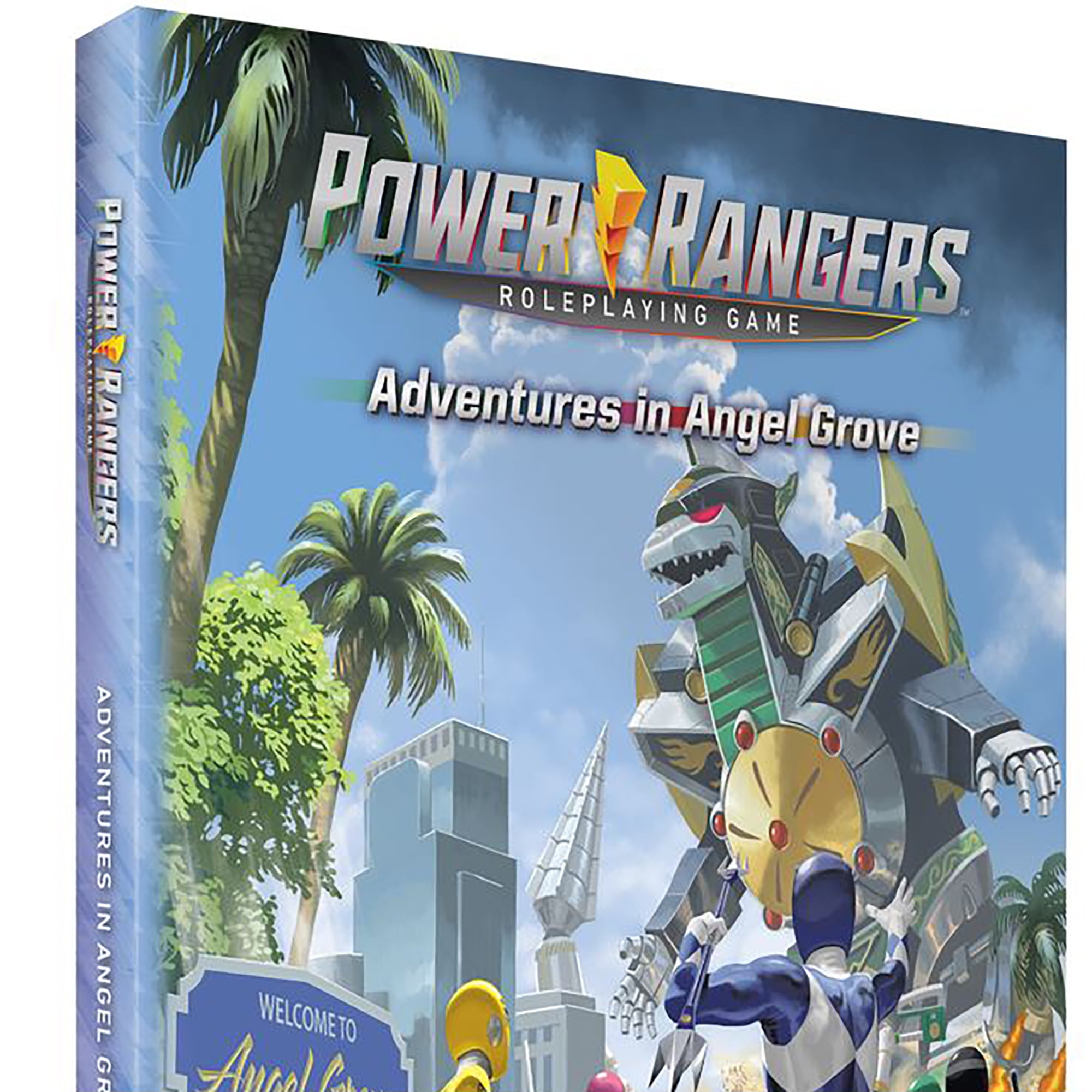 Power Rangers Roleplaying Game: Adventures in Angel Grove - Adventure Book, Hardcover Guide Requires Core Rulebook to Play, Levels 1 to 5, 4-7 Roleplayers