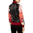 thumbnail image 2 of CHRLDR Womens True Romance Bomber Jacket, Black, Small, 2 of 2