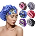 thumbnail image 3 of Bonnet de Nuit en Satin à Large Bande Élastique pour Femmes, 3 of 3