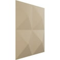 thumbnail image 2 of Ekena Millwork 11 7/8"W x 11 7/8"H Tirana EnduraWall Decorative 3D Wall Panel, UltraCover Satin Smokey Beige (Covers 0.98 Sq. Ft.), 2 of 6
