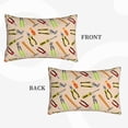 thumbnail image 2 of Lsque Repair tools Pattern Pillow Case – Soft & Cozy Throw Pillow Cover, Hypoallergenic Cushion Case for Sleeping Women with Envelope Closure-14"x20", 2 of 6